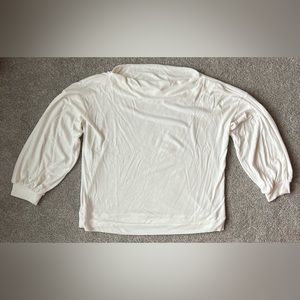 CY Fashion Off White Long Sleeved Shirt. Size Large